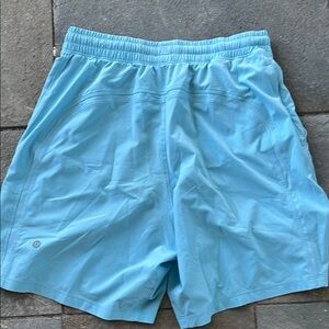 lululemon athletica Light Blue Athletic Shorts